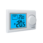 White LCD Ocstat Digital Boiler Non - Programmable Thermostat With One Year Warranty