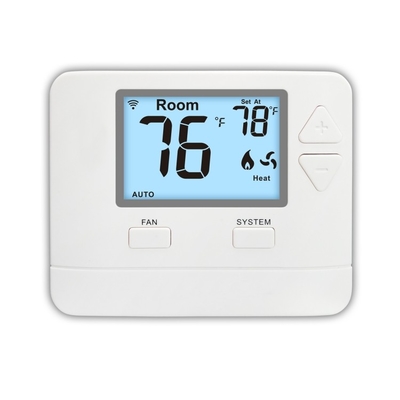 Riseem Air Conditioner Smart WIFI Digital Thermostat HVAC STN701W 24V White ABS