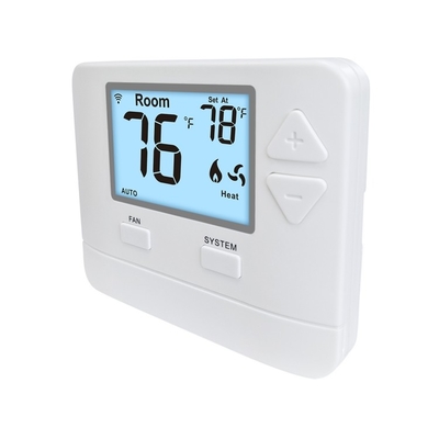 Riseem Air Conditioner Smart WIFI Digital Thermostat HVAC STN701W 24V White ABS