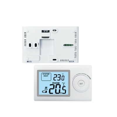 Riseem ABS Non Programmable Thermostat , LCD Display Air Conditioner Room Temperature Thermostat
