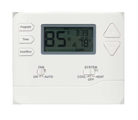 Underfloor Water Heating 7 Day Programmable Thermostat Battery Or 24V Voltage For Hotels
