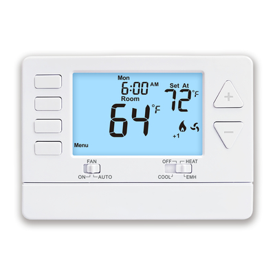 Innovative Control Mode Heating And Cooling Switch Electronic Room Thermostats With 24V Power