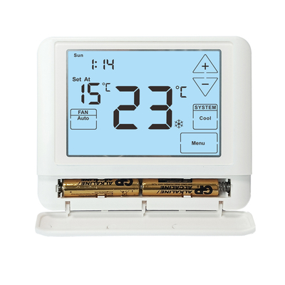 Energy-Saving Underfloor Water Heating 7 Day Programmable Thermostat with Anti-Flammable ABS PC
