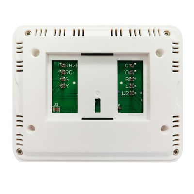 Heagstat User-Friendly Heat Pump 2 Heat 1 Cool Thermostat for OFF System Operation Mode in White without Remote Control