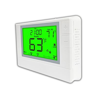 Coiiwsei 1H/1C Heat Pump Wired Programmable Thermostat with 5.00" W X 3.81" H X 1.06" D Physical Dimensions