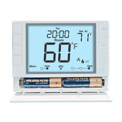 Coiiwsei DC Home air Conditioner Digital Regulation Non Programmable Home Electronic Thermostat for Heat Pump RTH721