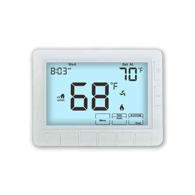 Coiiwsei  White ABS LCD 24V Digital Programmable Home Thermostat for Air Conditioner STN7155