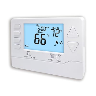 5.65 Sq.in. Display Size Non Programmable Heat Pump Thermostat for COOL System Operation Mode Energy Saving Solution