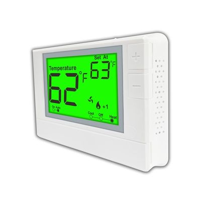 Riseem 2 Heat 2 Cool Wired Temperature Controller With LCD Digital Display 5.00" W X 3.81" H X 1.06" D