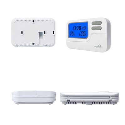 Switch Heat cool Boiler Room Thermostat Featuring Display Accuracy ±0.5°C and Temperature Range 0°C 40°C in 0.1°C Increments for Operation