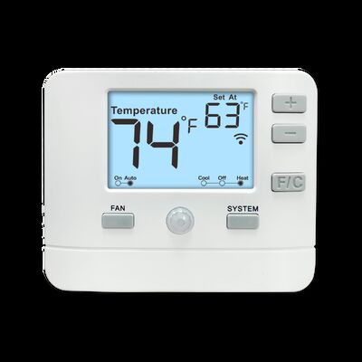 Anti-flammable ABS Housing Material HVAC Thermostat Energy Saving Non Programmable Temperature Controller for HVAC Equipment