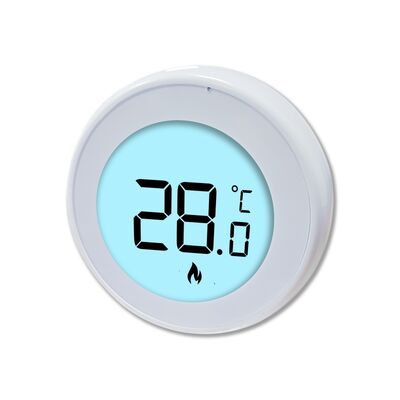 230V Temperature measurement accuracy ±1°C at 20°C Boiler Temperature Control Thermostat system offering orange blue green backlight color options for thermal process control