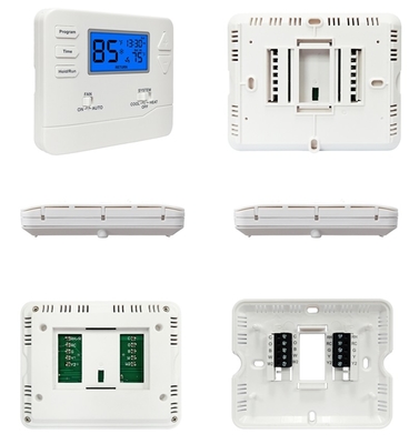 2 Heat/2 Cool 7 Day Or 5/1/1 Electric Or Gas Configurable Programmable Thermostat STN615 With Blue Backlight And PC ABS IP20