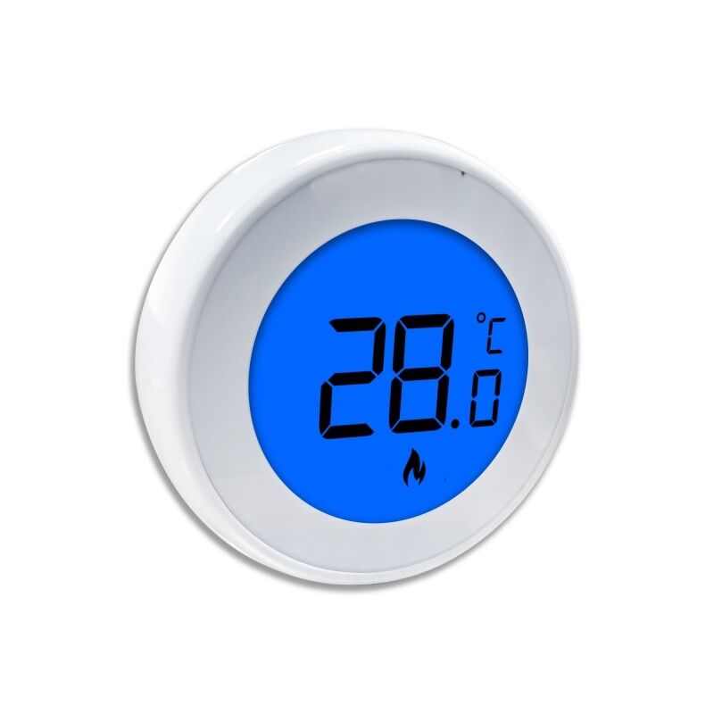 Temperature measurement accuracy ±1°C at 20°C Boiler Temperature Control Non-programamble Thermostat offering orange blue green backlight color options for thermal process control