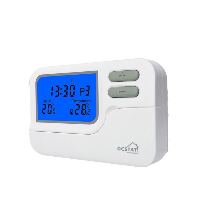 7 Day Programmable Digital Boiler Heating Wired Thermostat 230V