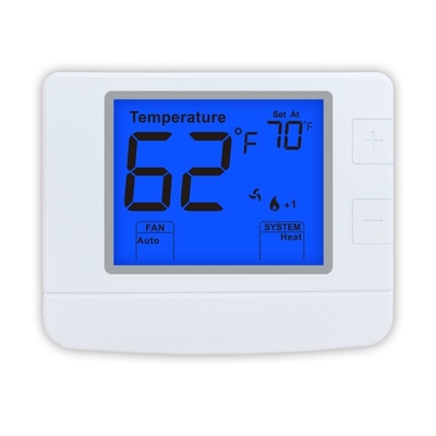 Riseem মাল্টি স্টেজ এয়ার কন্ডিশনার হোম HVAC সিস্টেমের জন্য নন-প্রোগ্রামযোগ্য থার্মোস্ট্যাট