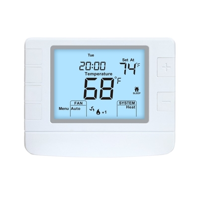 Riseem 24V এয়ার কন্ডিশনার তাপ পাম্প হোম HVAC সিস্টেমের জন্য অ প্রোগ্রামযোগ্য থার্মোস্ট্যাট