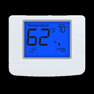 Riseem Conventional Wired Room Thermostat with 1H/1C Heat Pump Stages H/C RC Terminals No Auxiliary/Emergency Heat